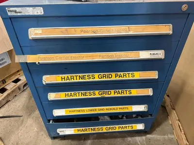 STANLEY VIDMAR CABINET SIX DRAWER STOCK HP-23