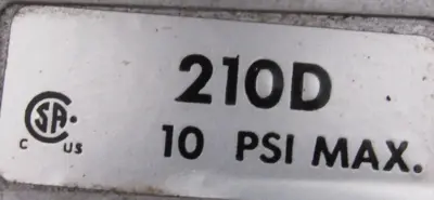 NEW MAXITROL 210D REGULATOR 1"