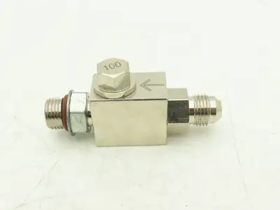 Keystone Nordson KQCF001VA01 Hot Melt Glue Inline Filter Stainless 100 Mesh