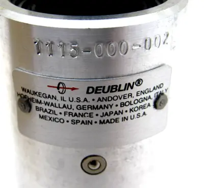 NEW DEUBLIN 1115-000-002 ROTARY UNION 1115000002