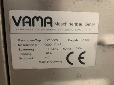 USED 2008 VAMA DC 3000