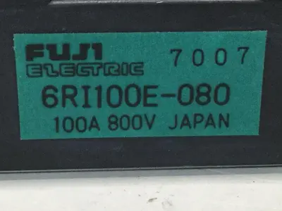 USED FUJI ELECTRIC 6RI100E-080