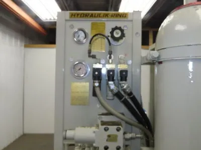 Hydraulik Ring 2-Pump Hydraulic Power Unit 100 Gal 5000psi 7/20 GPM 11/17Hp 480V