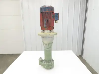 Flux-Gerate LA100L/4/2R-12 Plastic Centrifugal 20" Immersion Pump 2.6kw 400V 3PH