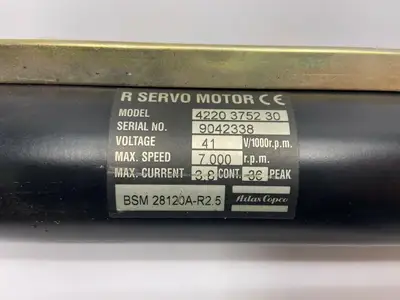 QMR62-46-RT | Atlas Copco  QRT 62-200 3/4" Nutrunner 4220 3752 30 Motor - Used