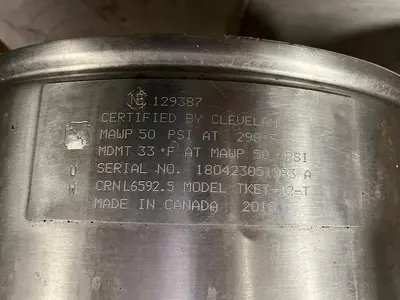 USED CLEVELAND RANGE TKET12TP