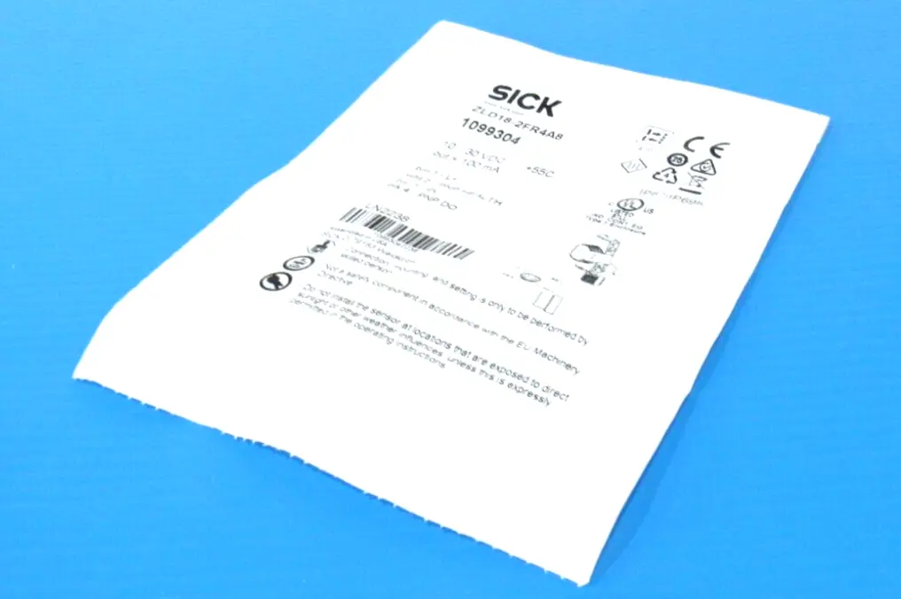 NEW SICK ZLD18-2FR4A8 PHOTOELECTRIC SENSOR 1099304 ZLD182FR4A8