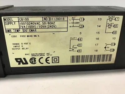 USED RKC CB100 FK02-MAB-NN/A