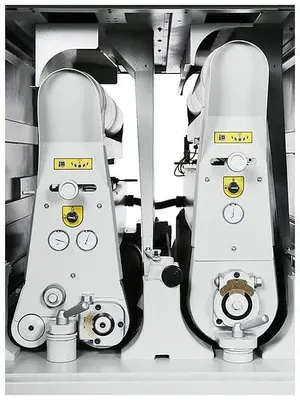 Cantek 43″ Two Head Widebelt Sander (75'' Belt) SR43DA (Rubber Roller-3PH