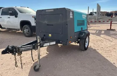 Used AIRMAN 185 CFM Air Compressors, Portable Texas US | Mitsubishi HC Capital America #1362979