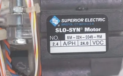 USED SUPERIOR ELECTRIC SM-024-0045-RM STEPPING MOTOR 24VDC, SM0240045RM