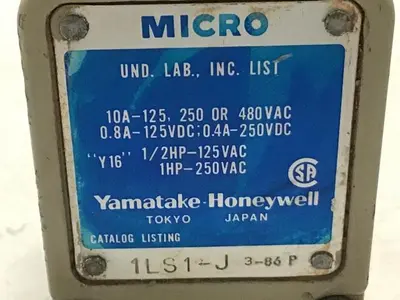 USED YAMATAKE 1LS1-J