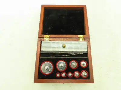 Scale Weights 9 Piece 1 Gram-100 Gram