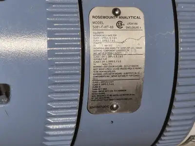 Used ROSEMOUNT 5081-C-HT-69 Misc Electrical & Power Parts British Columbia CA | Lenmark #415945