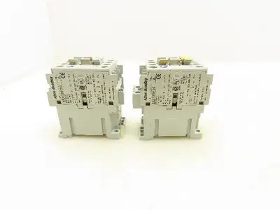 Allen-Bradley 100-C09*10 Contactor 600VAC 25A 24V Coil Series A Lot Of 2