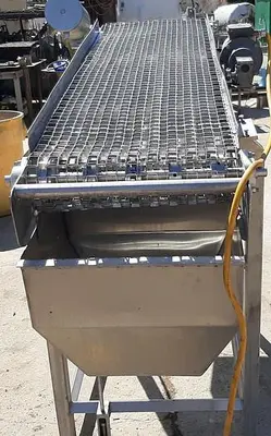 Conveyor, Belt, 20" x 66", S/st, Incline, Dewatering #S743099