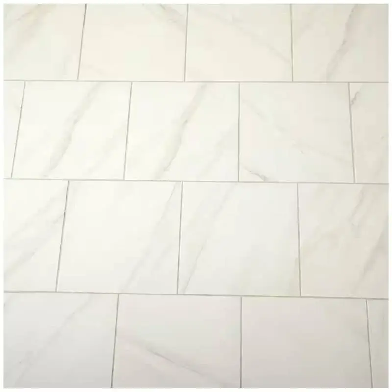 Daltile SL60 Bianco Calacatta Porcelain Tile - Floor & Wall, 3 Boxes 12" X 12"