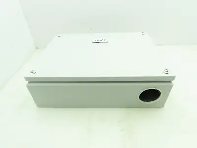 Rittal KL1508 Electrical Enclosure Terminal Box w/Backplate Gray 400x200x120mm