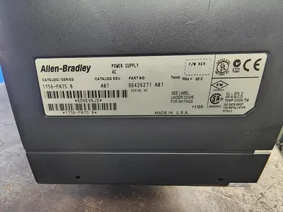 Allen-Bradley 1576-A13 Complete 13 slot Chassis  1756-PA75 Power supply Logix5562