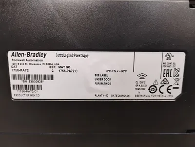 Allen Bradley 1756-PA72 Electrical/PLC/Automation | ESS Industrial Equipment Sales (7)