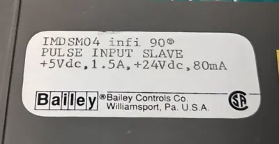 ABB Bailey IMDSM04 Pulse Input Slave Module Loc3C31