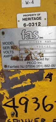 1991 FAS Spinner 500 Winders, Coreless | Mark One Machinery (12)