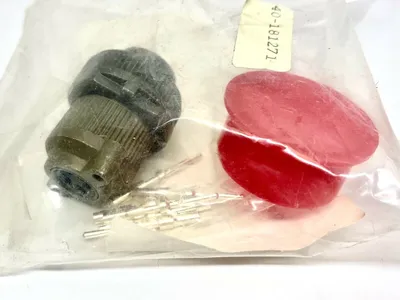 NEW ITT CANNON STRAIGHT CONNECTOR PLUG MALE 5 POSITION