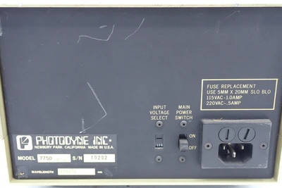 USED PHOTODYNE 7750XR