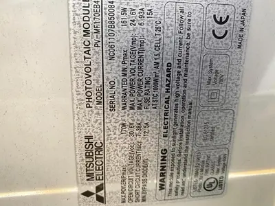USED MITSUBISHI PV-MF170EB4