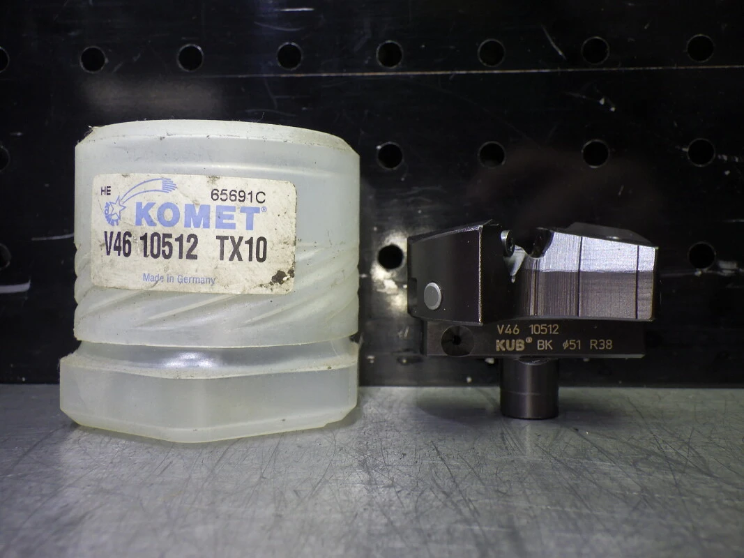 Komet 51mm Coolant Thru Indexable KUB Drill Head V46 10512 (LOC2110B)