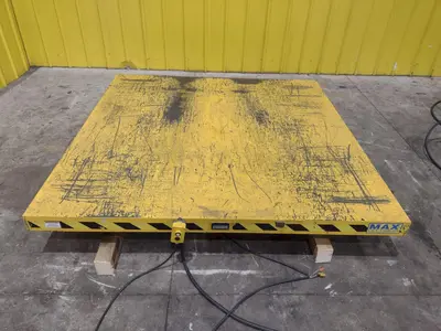 4,000 LBS X 72" X 72" LIFT PRODUCTS MODEL #LPT4W-040-36 SCISSOR LIFT TABLE: YOBRO #24989
