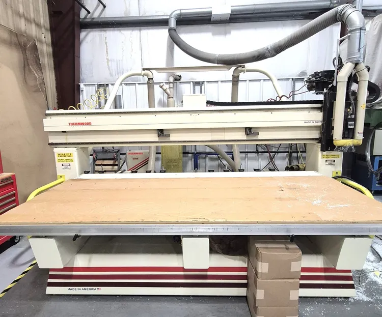 Used 2000 THERMWOOD C42 CNC Routers Illinois US | CNC EXCHANGE #335984