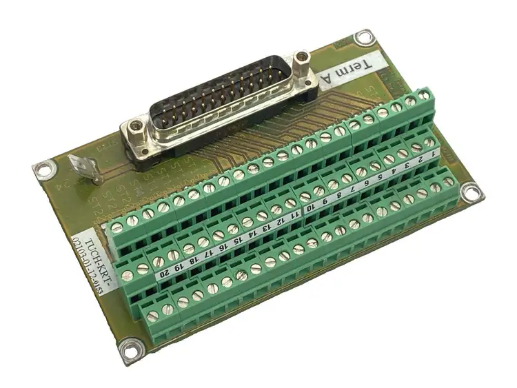 Used F&K Delvotec Rev 02 /A Indexer Terminal 22 I/O Boards & Replacement Parts Michigan US | Maverick Industrial Sales #1392517