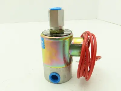 Honeywell Skinner V5D34390 Solenoid Valve 3-Way NC 120V 400 PSI 1/4" NPT