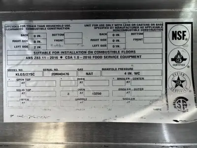 Used Southbend _UNKNOWN_ Ovens Illinois US | Falcon Restaurant Supply #1548917