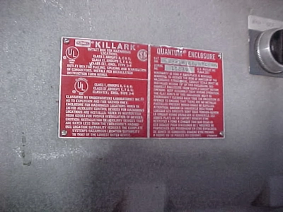 USED HUBBELL/KILLARK OUTLET BOX ELECTRIC  OUTLET BOX