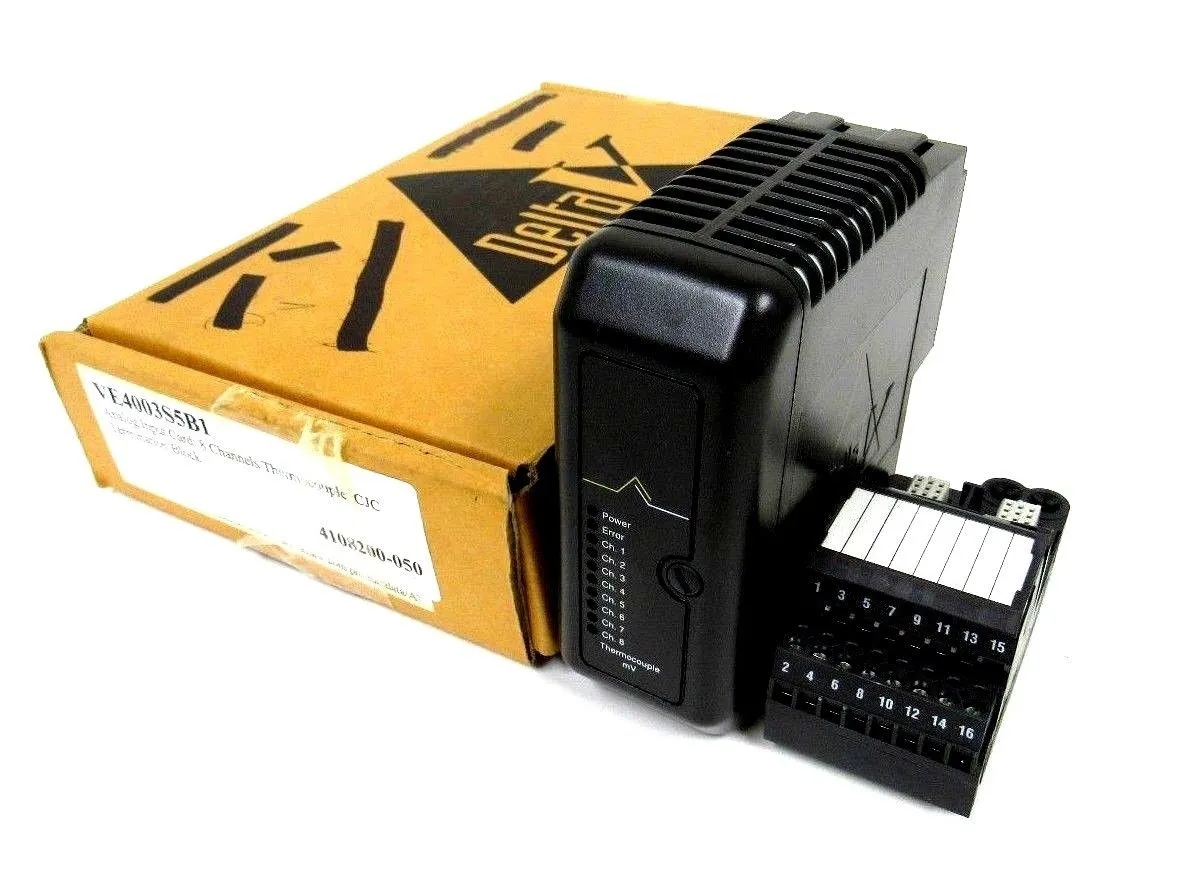 NEW FISHER ROSEMOUNT 12P1731X082 INPUT CARD VE4003S5B1 8CH THERMOCOUPLE CJC