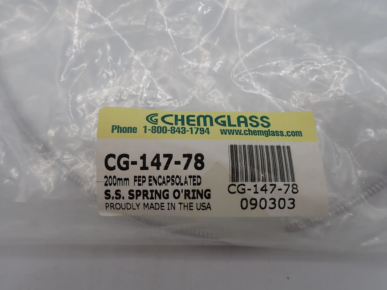 NEW CHEMGLASS CG-147-78