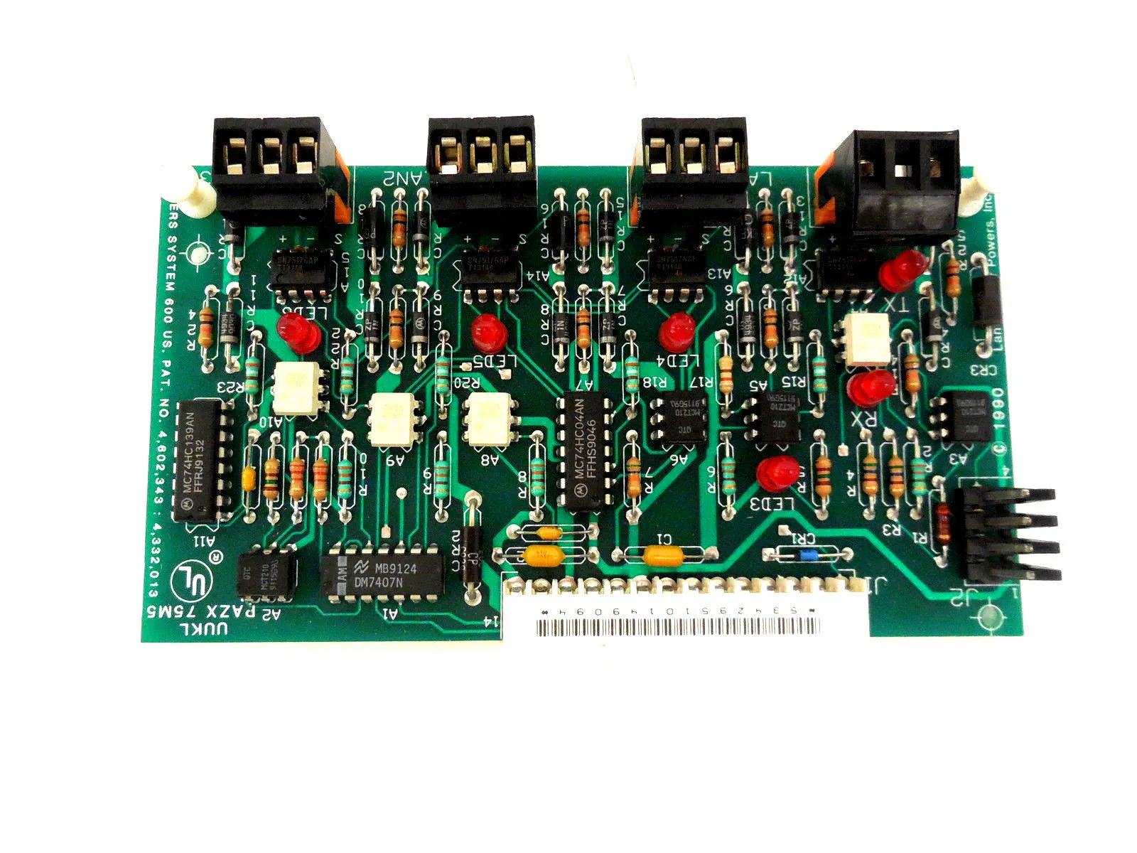 LANDIS & GYR UUKL PAZX-75M5 POWER SUPPLY PAZX75M5
