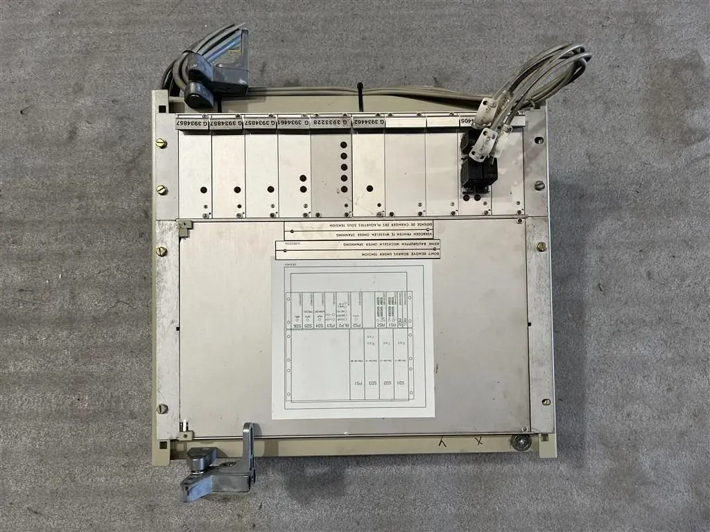USED BALDOR RACK 800 G G3991792 150-12-01 BALDOR