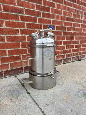 NEW XTRACTOR DEPOT DIMOND MINER 10L STAINLESS STEEL OIL EXTRACTOR COLLECTION CHAMBER