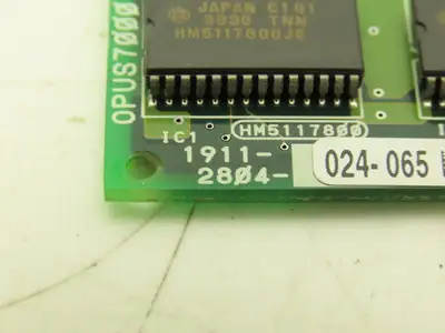 Okuma 1911-2804 Opus7000 DRAM Card 16MB Circuit Board