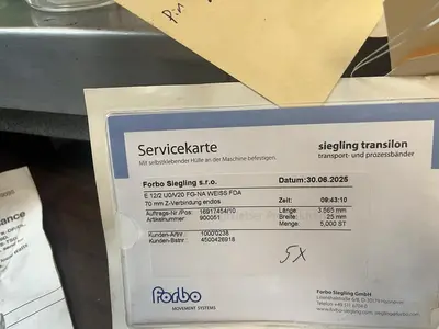 New | in-Stock FORBO SIEGLING 10000238 Industrial Controls Ohio US | Surplus Asset Holdings #1542677