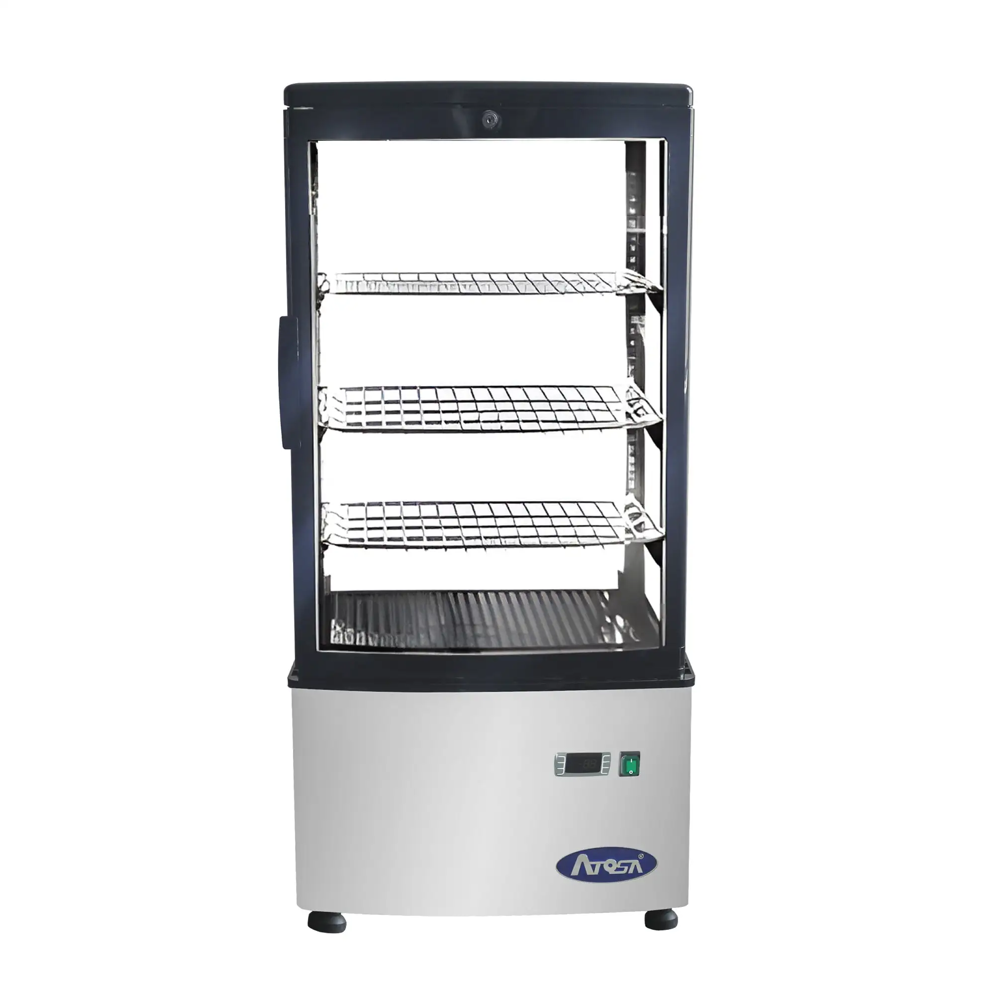 New | in-Stock Atosa New Atosa DSRC-28 Countertop Diamond Showcase Refrigerator, 2.8 Cu Ft Display Refrigerators Illinois US | Falcon Restaurant Supply #1375531