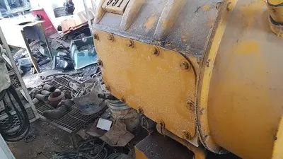 USED OILWELL SUPER 48 4.5X8 TRIPLEX WELL SERVICING REVERSING MUD PUMP