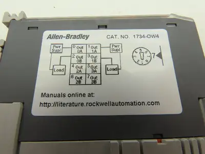 Allen Bradley 1734-OW4 Point I/O 4Pt Digital Output Module 24VDC Ser C