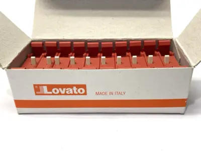 New | in-Stock Lovato Contact Element 22mm BOX OF 10 Terminal Blocks Michigan US | Maverick Industrial Sales #1398429