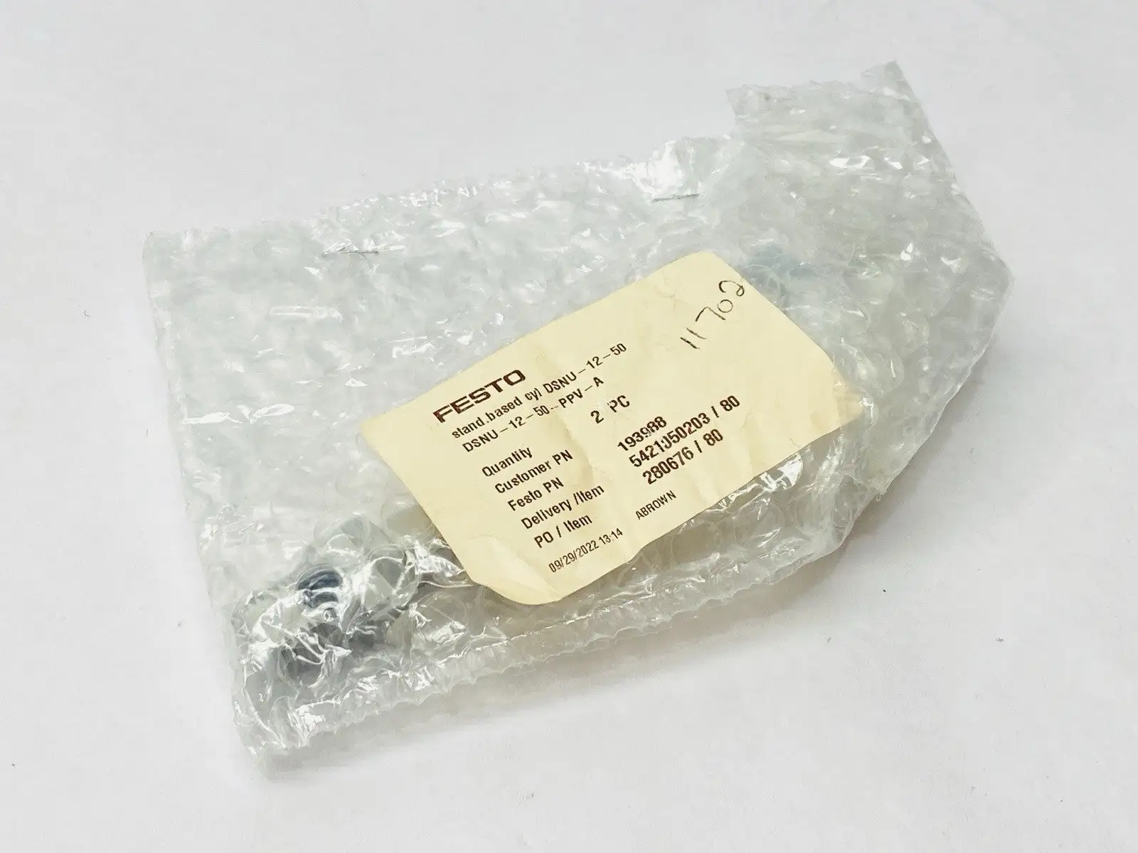 DSNU-12-50-PPV-A | Festo  Pneumatic Cylinder 12mm Dia 50mm Stroke 19192 - New