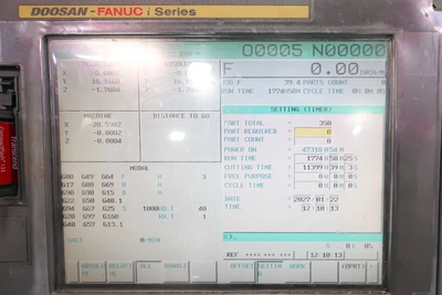 2015 DOOSAN VCF 850L Vertical Machining Centers | Elevation Machine (14)