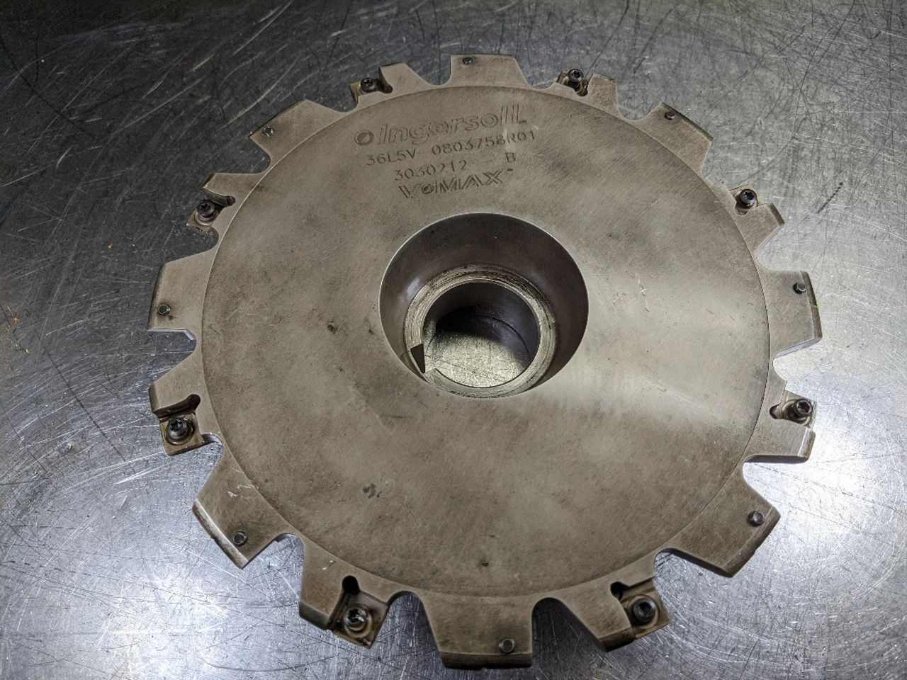 Ingersoll 8" Slot Cutter 1.5" Arbor 36L5V-0803758R01 (LOC2638A)